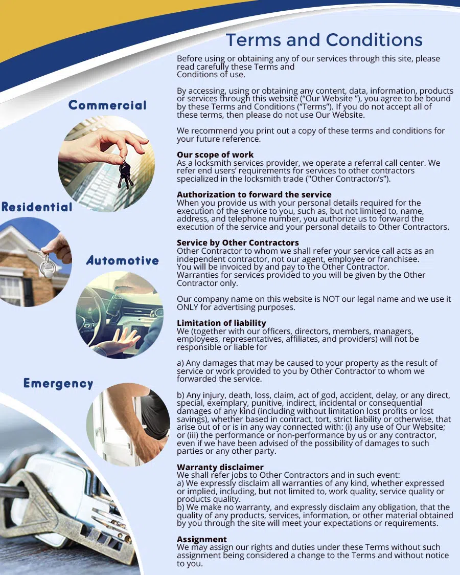 City Locksmith Store Hollywood, FL 954-282-5612